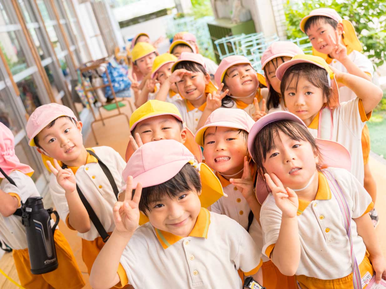 武岡幼稚園 子どもたち