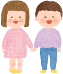 女の子と男の子